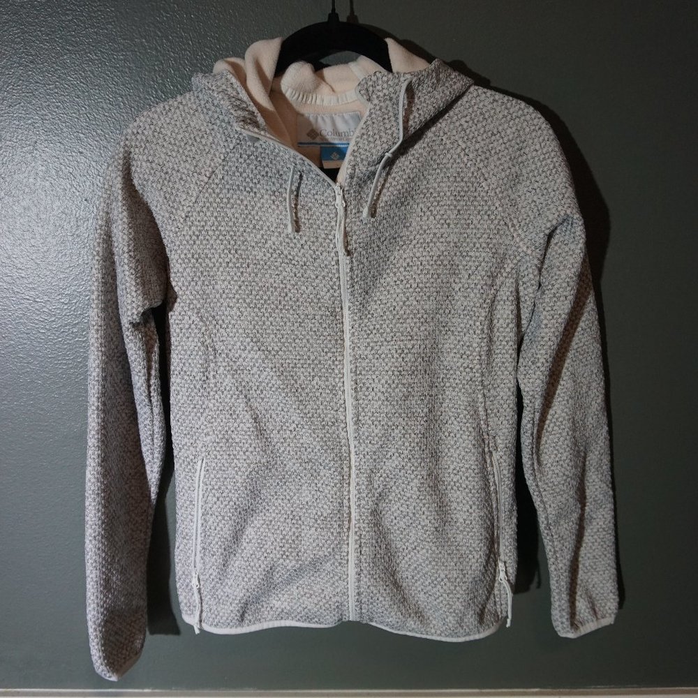 Columbia Small zip up jacket with hood size Small